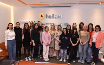 Elementary schoolgirls visited “Heliant” on the occasion of Girls’ Day in the ICT sector