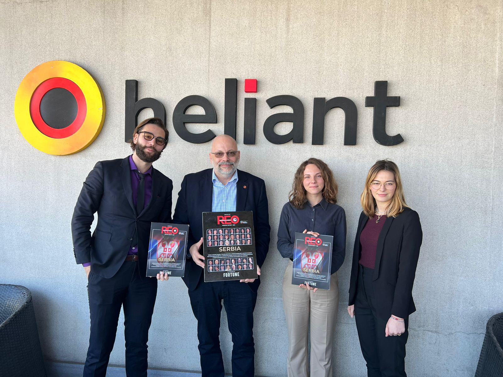 Fortune magazine ranked the company “Heliant” among the most successful