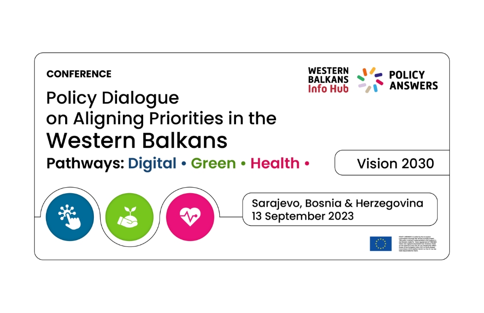 The company Heliant is taking part in “POLICY ANSWERS” Conference: Policy Dialogue on Aligning priorities in the Western Balkans