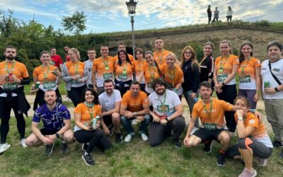 Heliant employees stood out in Petrovaradin: Running with style and positive spirit