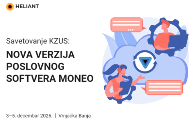 Na Savetovanju KZUS predstavljamo novu verziju poslovnog softvera Moneo
